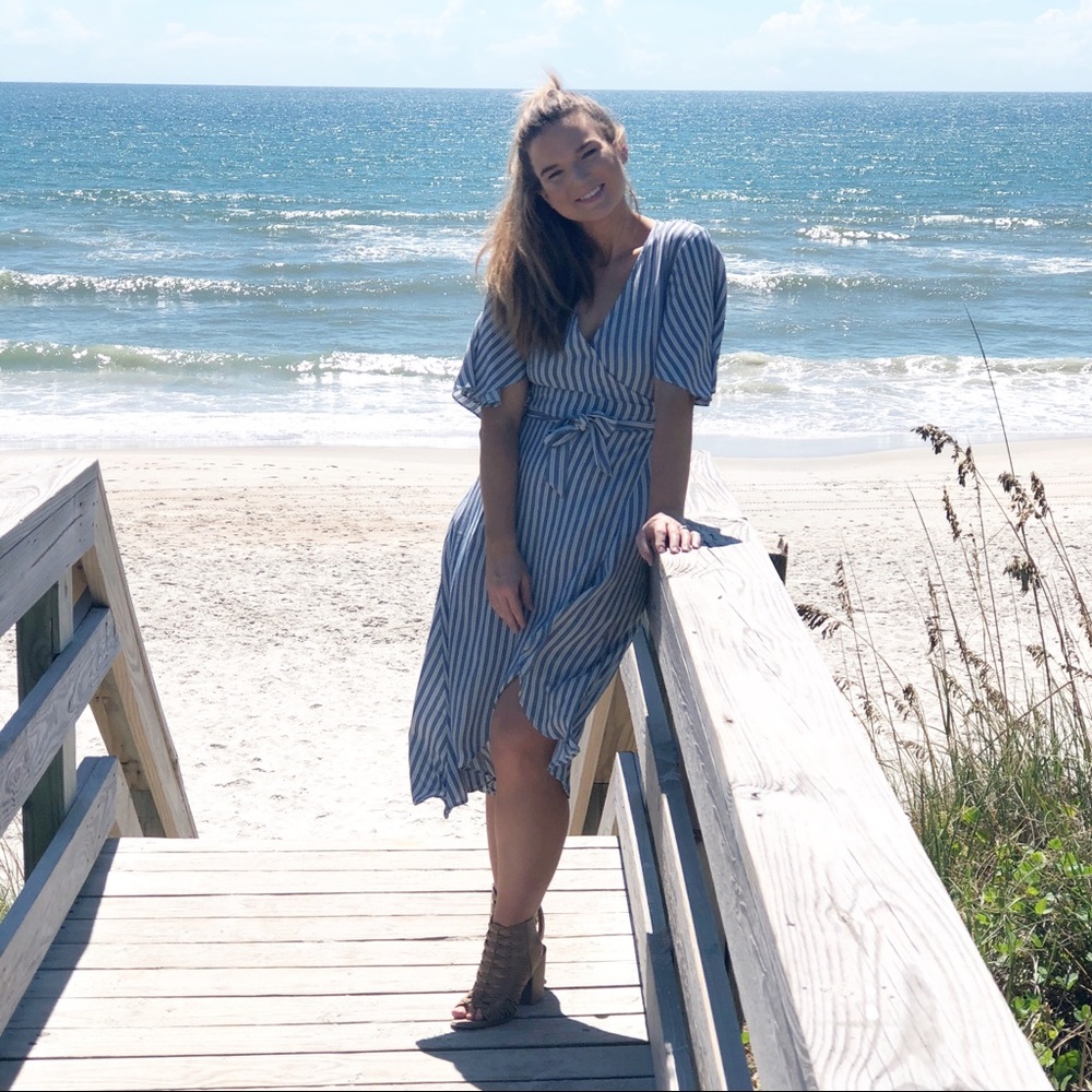 Midi Wrap Dress